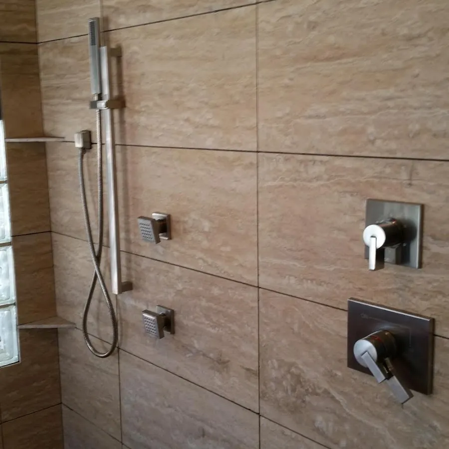 Shower fixture installation for Water Heater Replacement in East Honolulu
